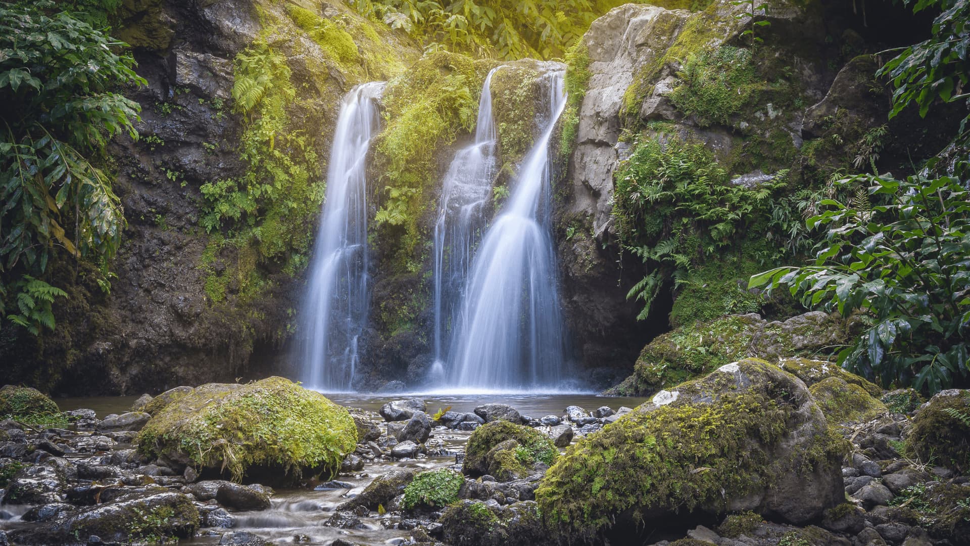 Ribeiro dos Caldeirões Waterfall