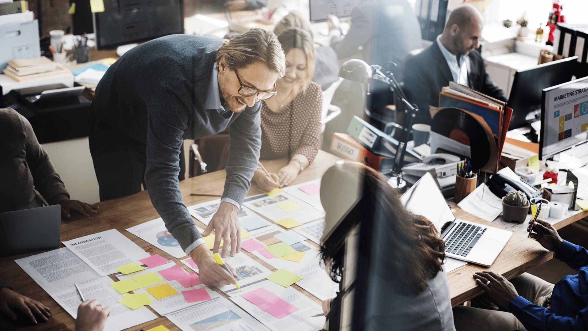 Business People Planning Strategy Analysis Office