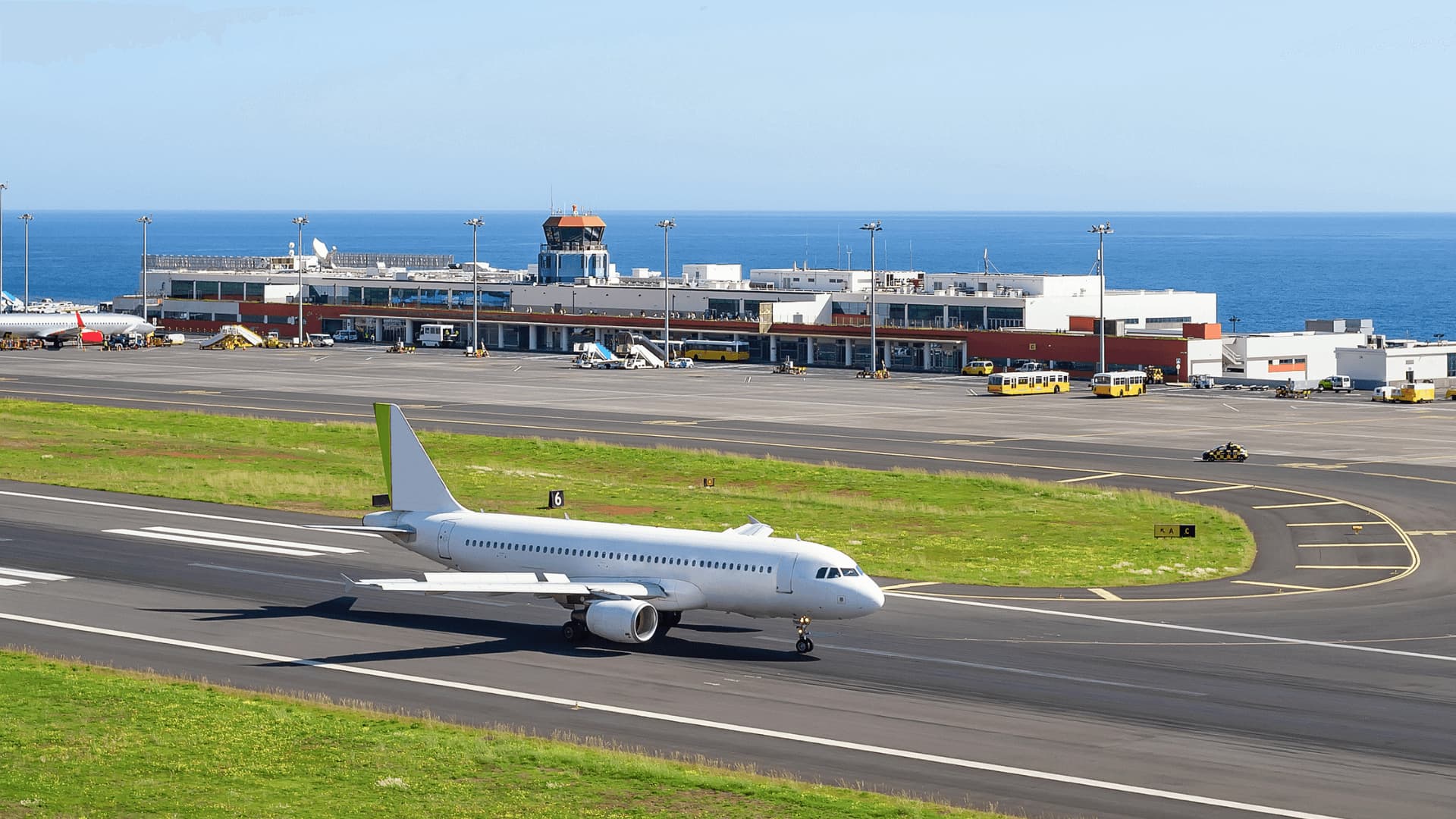 Funchal Airport Madeira Portugal